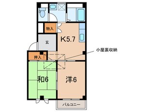 ローレルハイツⅠの物件間取画像